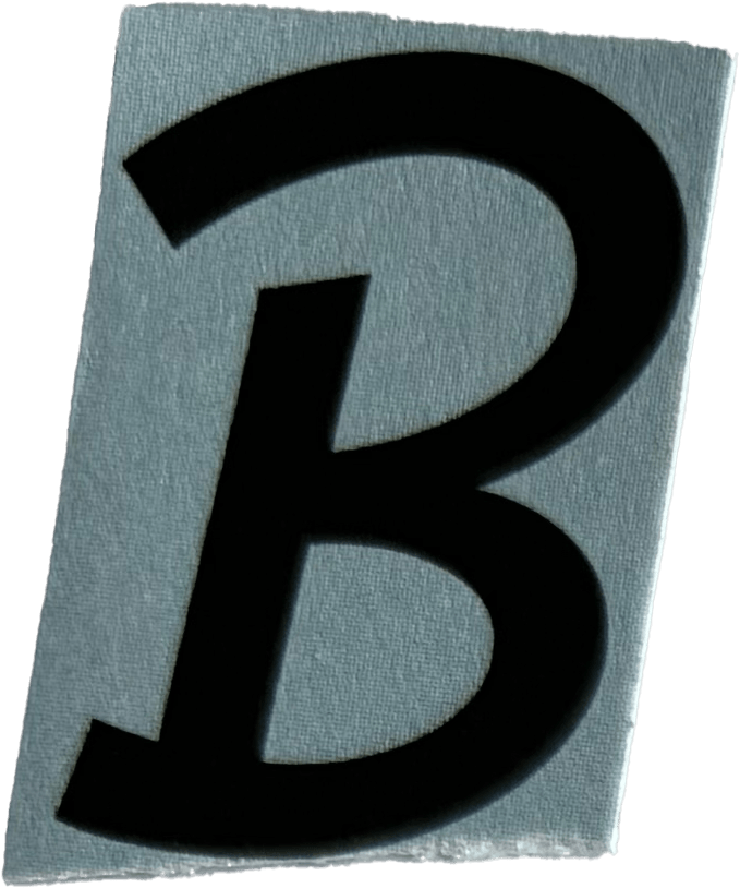 B